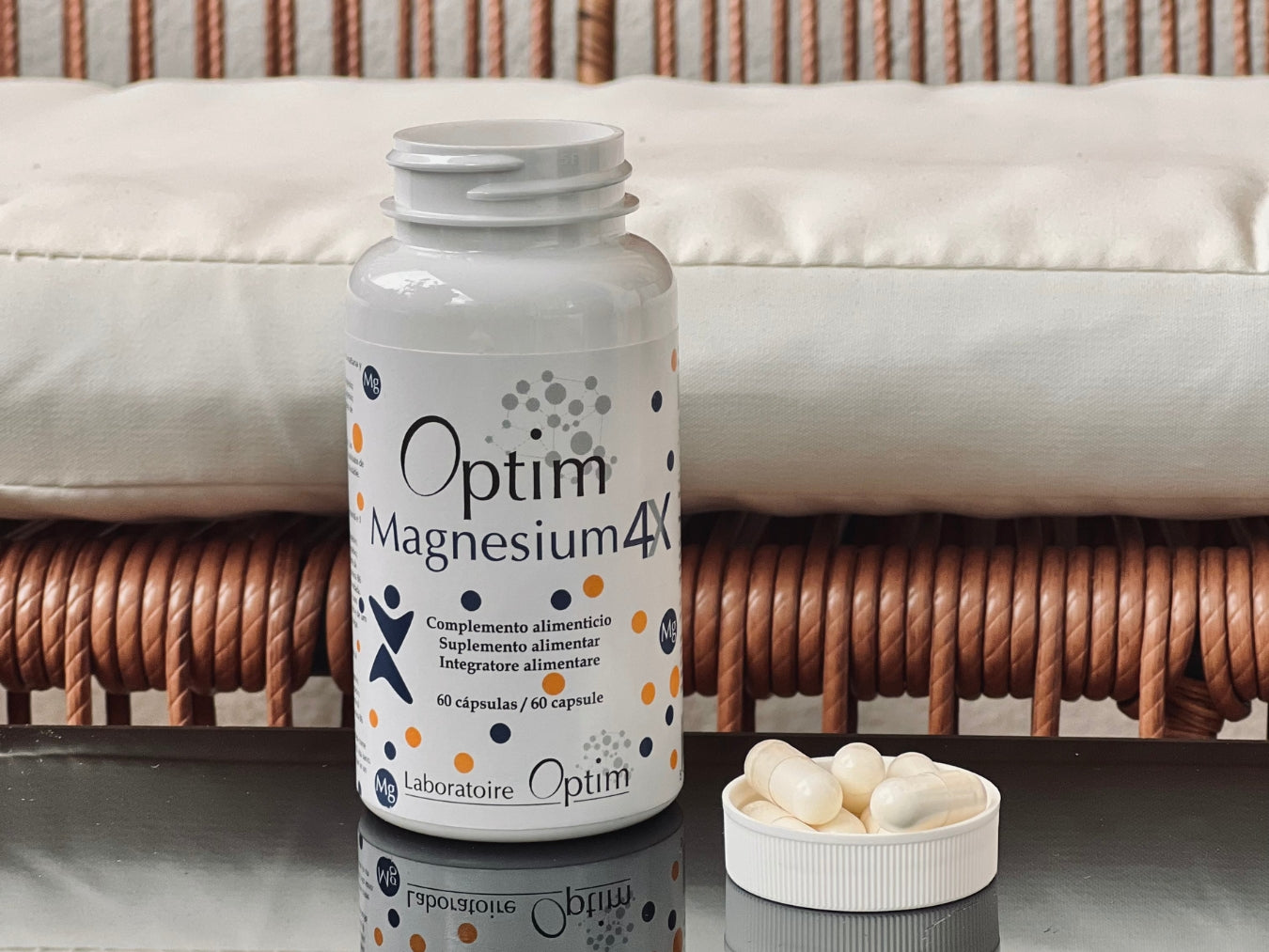 Optim Magnesium 4X - 60 gélules