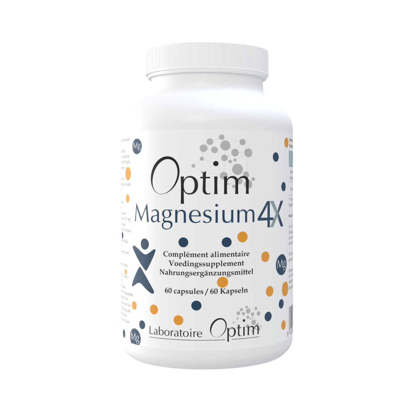 Optim Magnesium 4X - 60 gélules