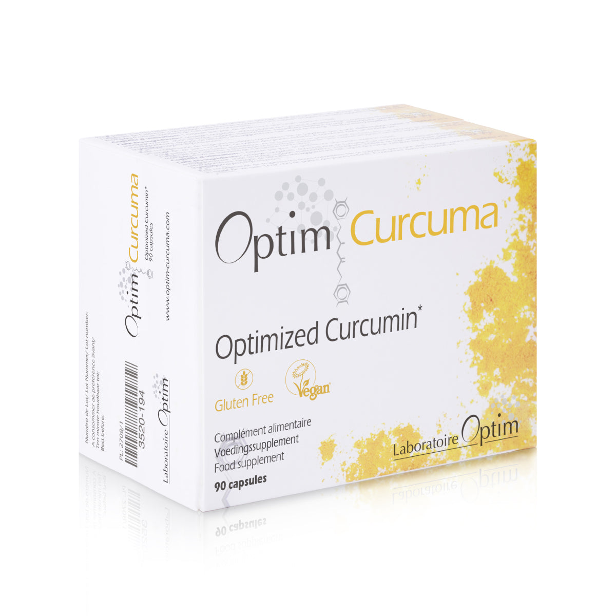 Optim Curcuma 30 ou 90 capsules